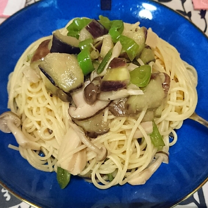 肉無し！野菜たっぷり和風コンソメパスタ